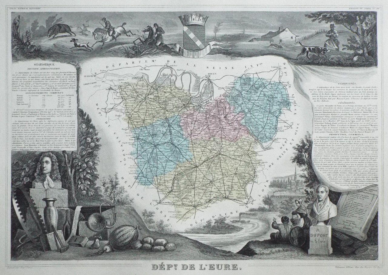 Map of Eure